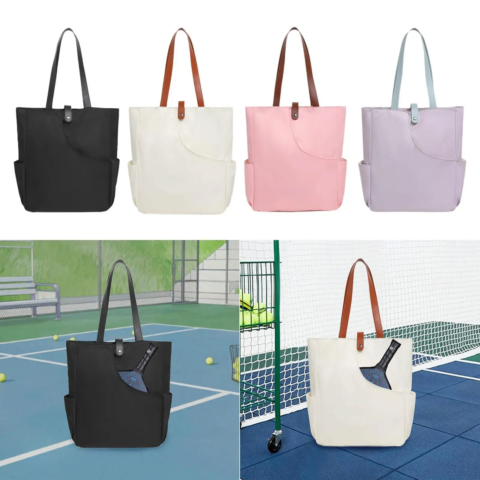 Сумка-тоут для пиклбола, чехол для ракеток, удобная многофункциональная сумка для переноски снаряжения
Сумка-тоут для пиклбола, чехол для ракеток, удобная многофункциональная сумка для переноски снаряжения