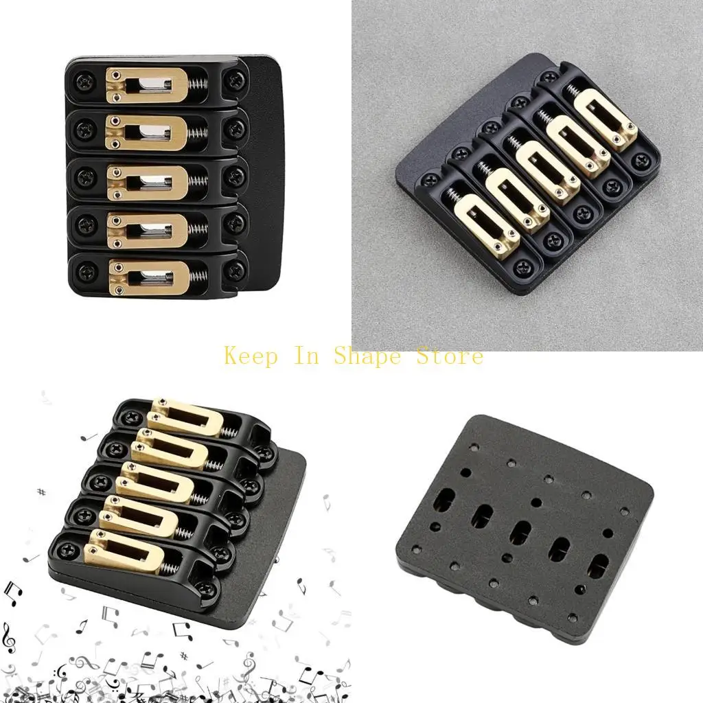 U1JC 1pc Black Electric Guitar Bridge Fixed Hardtail Guitar Copper Saddle Bridge 81mm
U1JC 1pc Black Electric Guitar Bridge Fixed Hardtail Guitar Copper Saddle Bridge 81mm