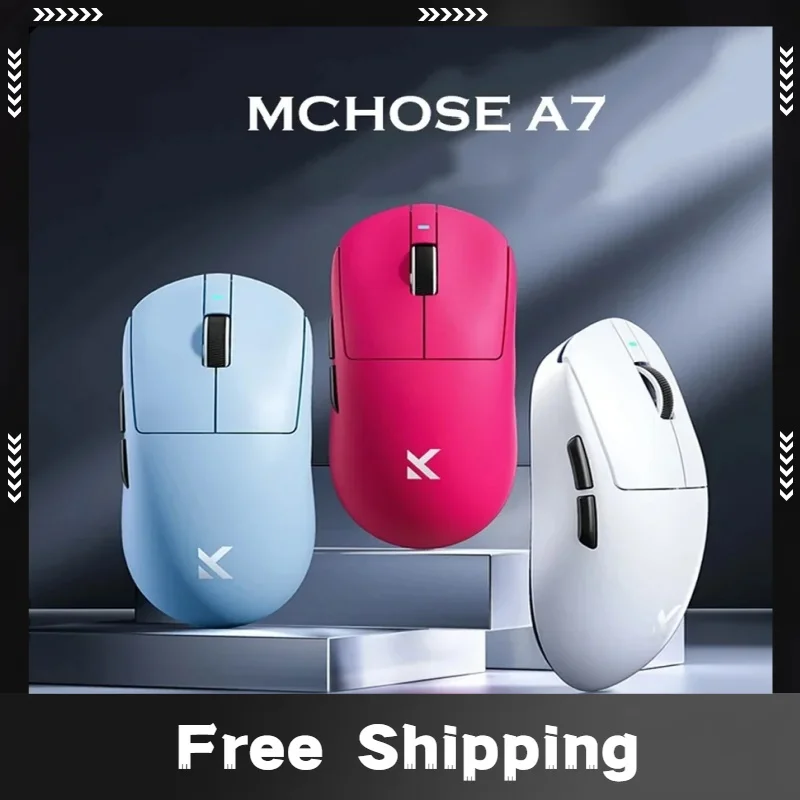 Беспроводная игровая мышь MCHOSE A7 Pro Ultra Series 8K 2,4 г PAW3950, легкие эргономичные аксессуары с низкой задержкой на заказ
Беспроводная игровая мышь MCHOSE A7 Pro Ultra Series 8K 2,4 г PAW3950, легкие эргономичные аксессуары с низкой задержкой на заказ