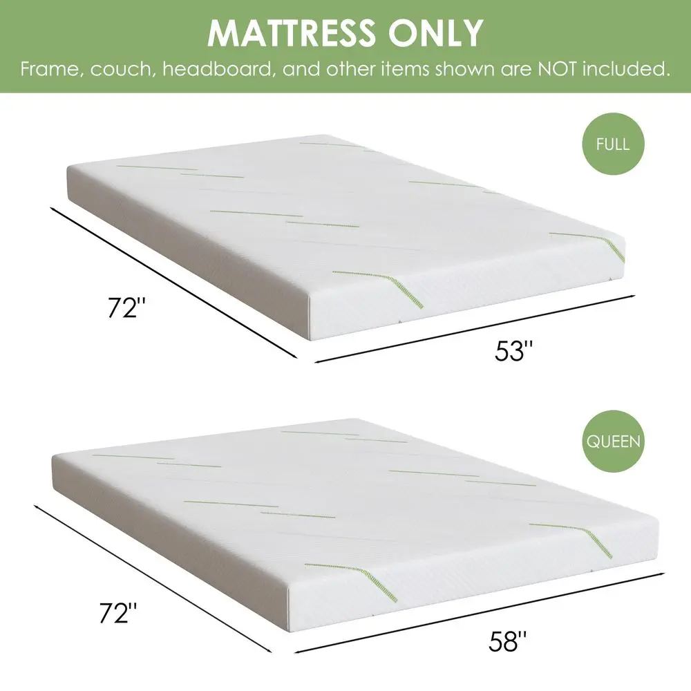 Inch Gel Memory Foam Sofa Mattress Queen Size, CertiPURUS Certified, with Removable Washable Cover, for Guest Rooms, Sofas, RVs
Inch Gel Memory Foam Sofa Mattress Queen Size, CertiPURUS Certified, with Removable Washable Cover, for Guest Rooms, Sofas, RVs