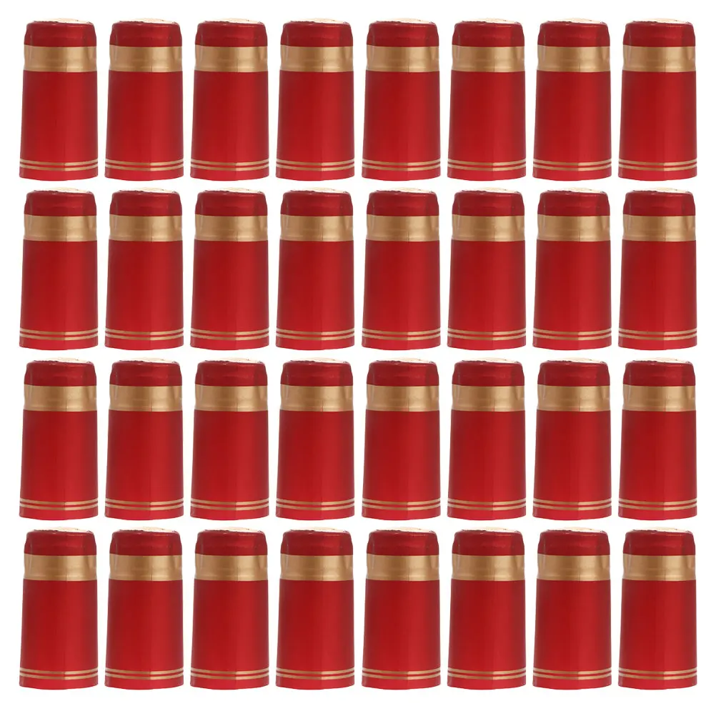 200 Pcs Bottle Covers Heat Shrink Capsules Plastic Stoppers for Liquor Decorative Supplies Storage Aid Shrink
200 Pcs Bottle Covers Heat Shrink Capsules Plastic Stoppers for Liquor Decorative Supplies Storage Aid Shrink