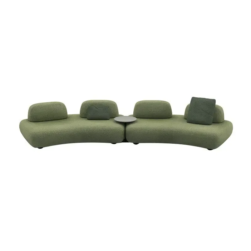Sofa arc shaped cream living room movable backrest module combination island creative sofa
Sofa arc shaped cream living room movable backrest module combination island creative sofa