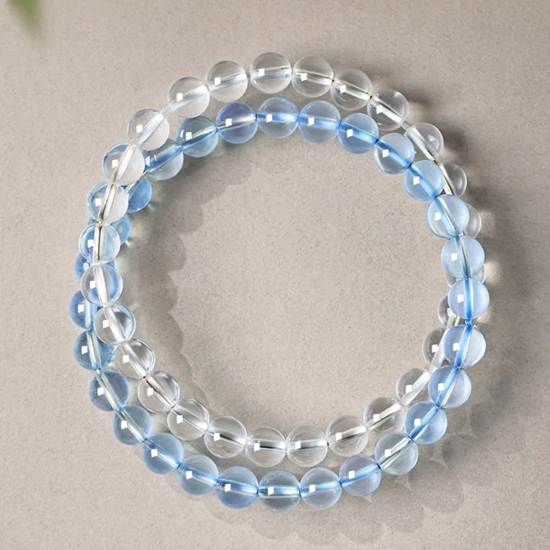 Aquamarine White Girls Bracelet Obsidian Green Ghost
Aquamarine White Girls Bracelet Obsidian Green Ghost
