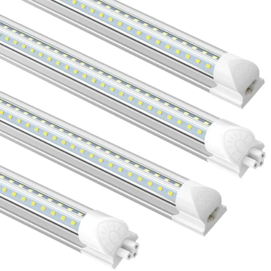 LED Shop Light 5Feet 50W 6500LM 6000K Cool White V-Shape T8 Linkable LED Tube Lights Work Shop Lights for Garage Workbench Base
LED Shop Light 5Feet 50W 6500LM 6000K Cool White V-Shape T8 Linkable LED Tube Lights Work Shop Lights for Garage Workbench Base
