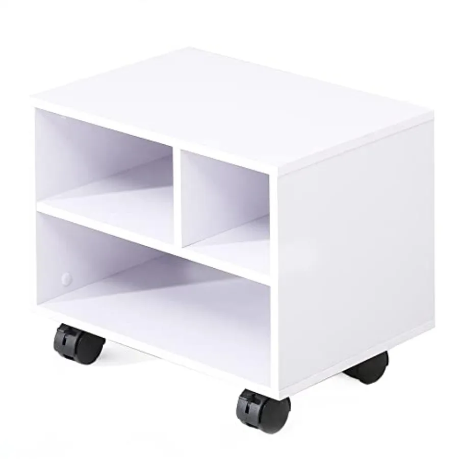 Under Desk Printer Stand with 3 Storage Organizer Compartments, Mobile Small Printer Table Work Cart on Removable Casters for H
Under Desk Printer Stand with 3 Storage Organizer Compartments, Mobile Small Printer Table Work Cart on Removable Casters for H