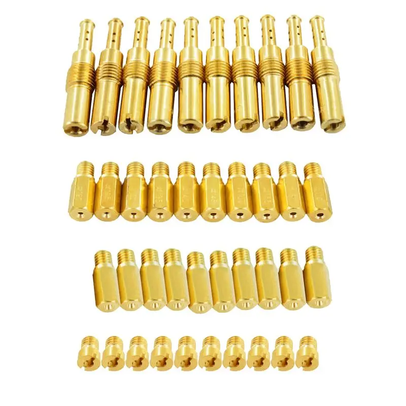 A21F-For Keihin Carburetor 30Pcs Main Jets+10Pcs Slow/Pilot Jet Set 120 125 130 135 140 32 45 48 50 52 55 150 155 Accessories
A21F-For Keihin Carburetor 30Pcs Main Jets+10Pcs Slow/Pilot Jet Set 120 125 130 135 140 32 45 48 50 52 55 150 155 Accessories