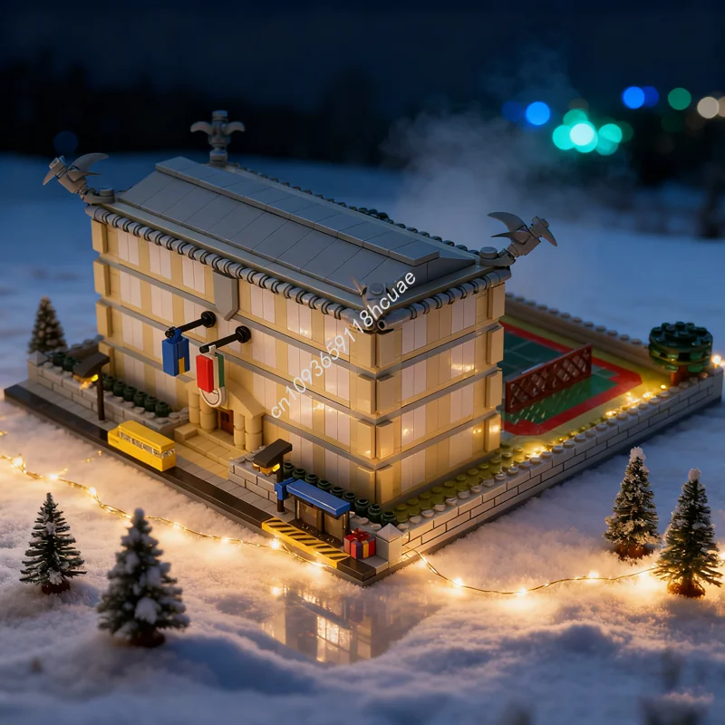 1125 шт. MOC модульная школа 1 миниатюрная модель строительные блоки строительные рождественские подарки креативная идея игрушки образование дети день рождения
1125 шт. MOC модульная школа 1 миниатюрная модель строительные блоки строительные рождественские подарки креативная идея игрушки образование дети день рождения