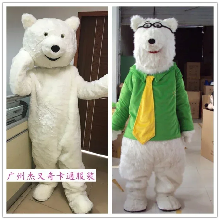 Christmas White Bear Mascot Costume Set Role Playing Party Game Cartoon Anime Advertising Promotion Carnival Halloween Gift
Christmas White Bear Mascot Costume Set Role Playing Party Game Cartoon Anime Advertising Promotion Carnival Halloween Gift
