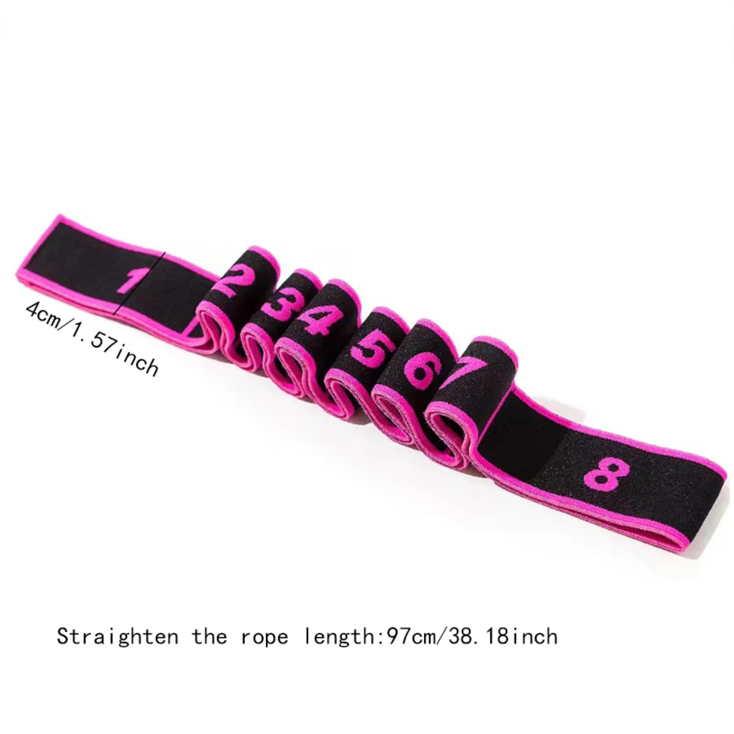 Yoga elastic Resistance Band Elastic band 8 separate rings Gymnastics stretch resistance band Gym elastic fitness training Legs
Yoga elastic Resistance Band Elastic band 8 separate rings Gymnastics stretch resistance band Gym elastic fitness training Legs