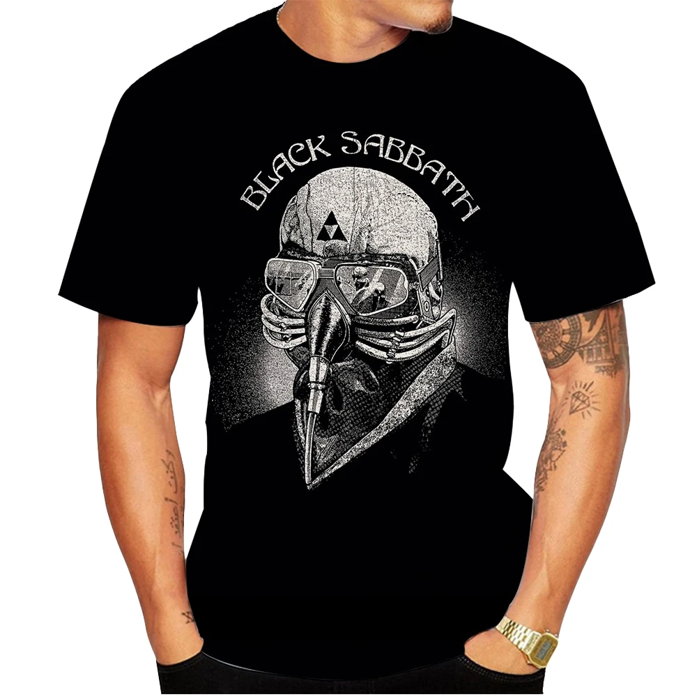 Casual O Neck Short Sleeve 3D Print BLACK SABBATHE Rock Pattern T-shirt for Men and Women Clothing Top Hip Hop Summer T Shirt
Casual O Neck Short Sleeve 3D Print BLACK SABBATHE Rock Pattern T-shirt for Men and Women Clothing Top Hip Hop Summer T Shirt