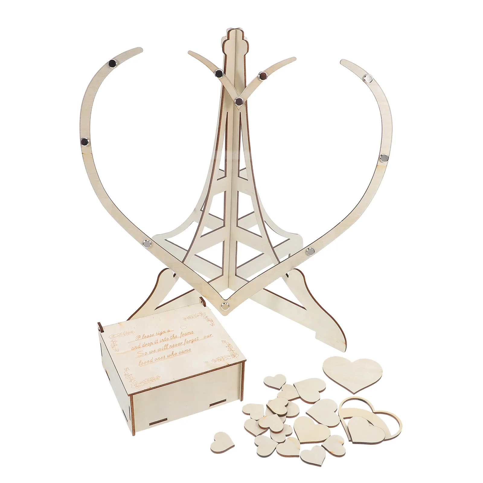 Wooden Heart-Shaped Guest Drop Box Wedding Keepsake Rustic Decor DIY Message Collection Box for Anniversary Valentine
Wooden Heart-Shaped Guest Drop Box Wedding Keepsake Rustic Decor DIY Message Collection Box for Anniversary Valentine