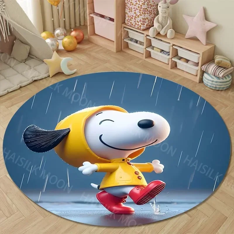 3D Funny Puppy Snoopy Round Rugs for Bedroom Area Floor Mat for Kids Room Bath Chair Mat Carpet Living Room Home Decor Play Mats
3D Funny Puppy Snoopy Round Rugs for Bedroom Area Floor Mat for Kids Room Bath Chair Mat Carpet Living Room Home Decor Play Mats