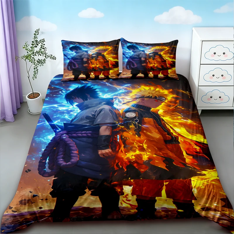 Naruto Duvet Cover Anime Cartoon Bedding Set Comforter Cover Queen King Size Teens Bedroom Dormitory Home Gifts
Naruto Duvet Cover Anime Cartoon Bedding Set Comforter Cover Queen King Size Teens Bedroom Dormitory Home Gifts