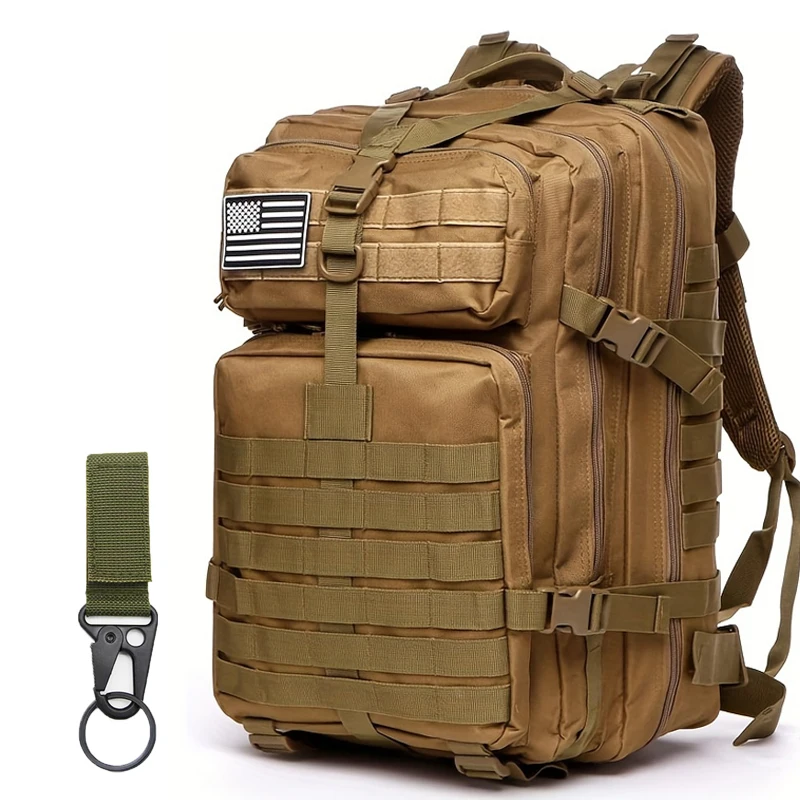 Outdoor Tactical Backpack Casual Travel Backpack Mountaineering Bag Men's New Sports Backpack with Water bottle buckle
Outdoor Tactical Backpack Casual Travel Backpack Mountaineering Bag Men's New Sports Backpack with Water bottle buckle
