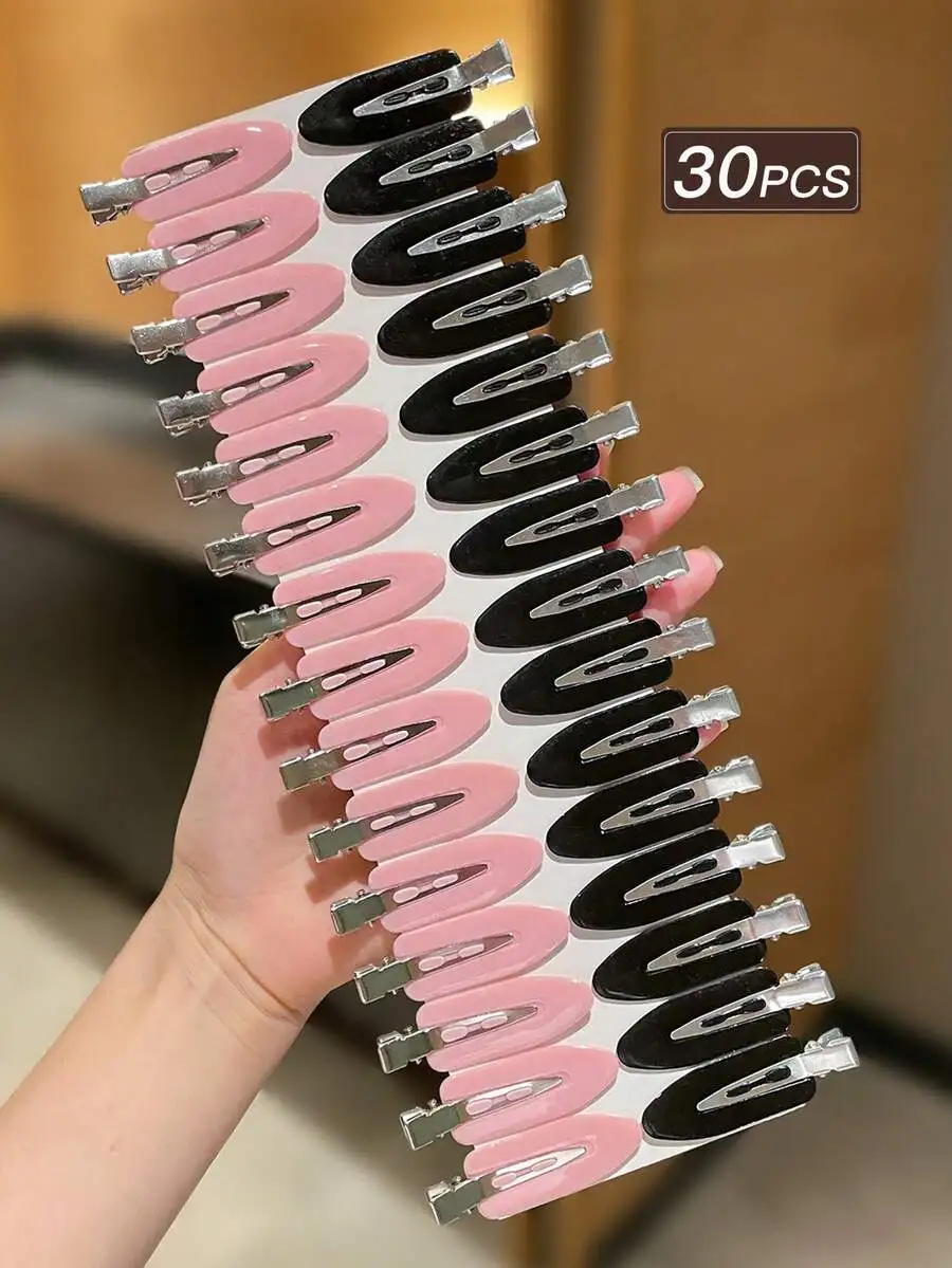 30pcs Womens Solid Color Hair Clips Minimalist Alligator Clip Hair Accessories
30pcs Womens Solid Color Hair Clips Minimalist Alligator Clip Hair Accessories