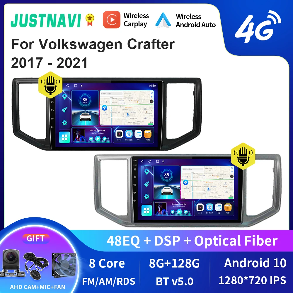 JUSTNAVI QT10 Wireless CarPlay Android Auto Radio For Volkswagen Crafter 2017 - 2021 Stereo Car Multimedia Video Player GPS DVD
JUSTNAVI QT10 Wireless CarPlay Android Auto Radio For Volkswagen Crafter 2017 - 2021 Stereo Car Multimedia Video Player GPS DVD