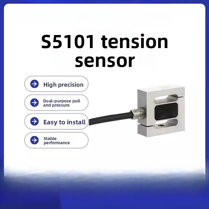 S5101 miniature tension pressure sensor S-shaped small cylinder keyboard button hand sense force
S5101 miniature tension pressure sensor S-shaped small cylinder keyboard button hand sense force