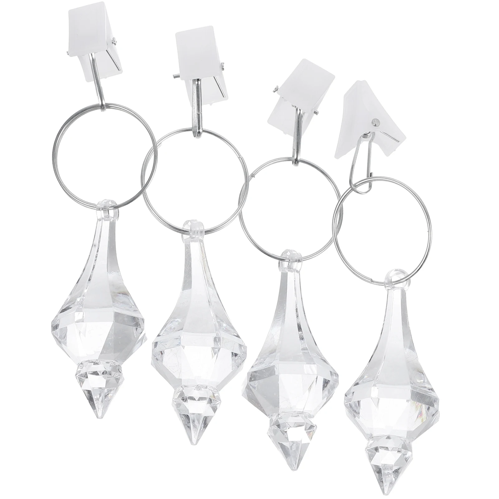4 Pcs Shower Curtain Weights Bottom Clips Crystal Metal Decorative Pendants for Curtains Drapery Tablecloth Outdoor Wind Proof
4 Pcs Shower Curtain Weights Bottom Clips Crystal Metal Decorative Pendants for Curtains Drapery Tablecloth Outdoor Wind Proof