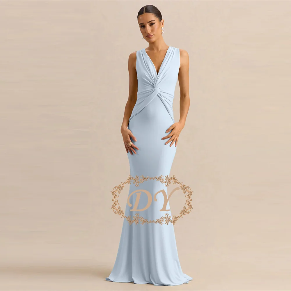 DY Prom Dress Floor-Length V-Neck Mermaid Customized Party Dress Trumpet Backless Evening Dresses Vestidos De Fiesta
DY Prom Dress Floor-Length V-Neck Mermaid Customized Party Dress Trumpet Backless Evening Dresses Vestidos De Fiesta 