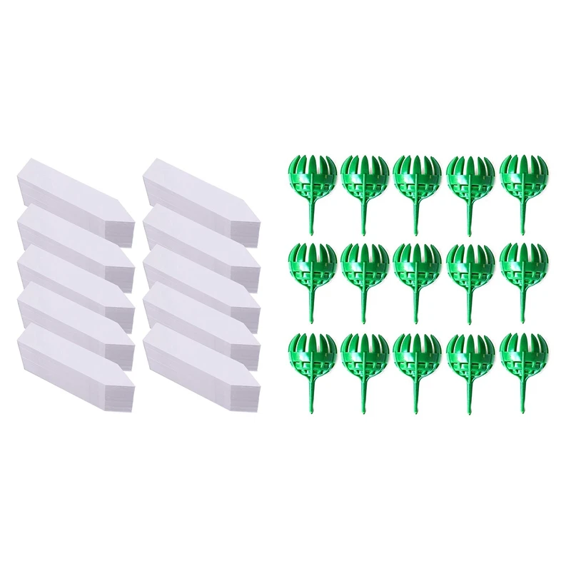 1000 Pcs 4 Inches Plant Labels Plastic Plant Tags & 100 Pcs Nursery Bonsai Planting Tool Fertilizer Control Box
1000 Pcs 4 Inches Plant Labels Plastic Plant Tags & 100 Pcs Nursery Bonsai Planting Tool Fertilizer Control Box