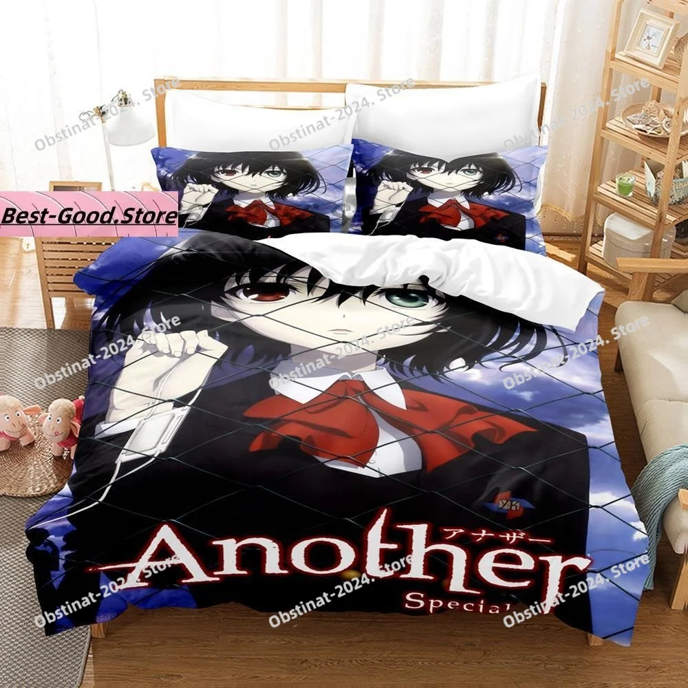 Another Bedding Set Single Twin Full Queen King Size Bed Set Aldult Kid Bedroom Duvetcover Sets 3D Print Anime Bed Sheet Set
Another Bedding Set Single Twin Full Queen King Size Bed Set Aldult Kid Bedroom Duvetcover Sets 3D Print Anime Bed Sheet Set