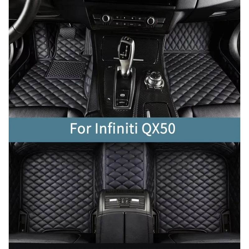 Автомобильные коврики для Infiniti QX50 2019 2020 2021 2022 2023 2024 2025 2026 Коврики для автомобилей Всепогодные водонепроницаемые полный комплект
Автомобильные коврики для Infiniti QX50 2019 2020 2021 2022 2023 2024 2025 2026 Коврики для автомобилей Всепогодные водонепроницаемые полный комплект