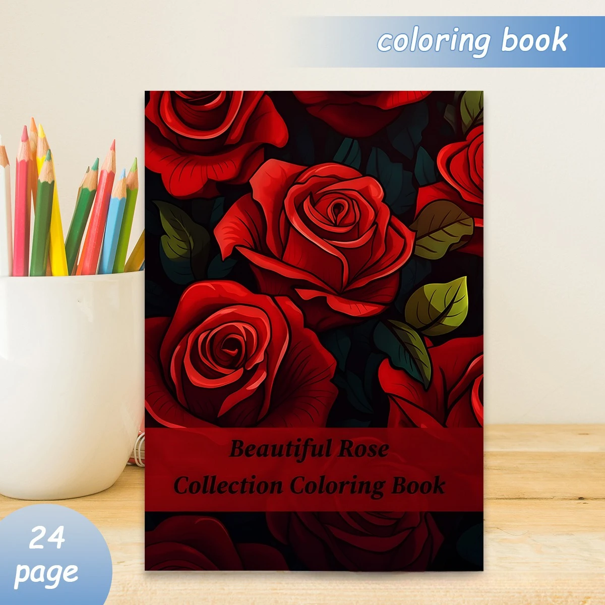 Beautiful Roses Adult Coloring Book 24 Pages Elegant Floral Designs Stress Relief Relaxation Creative Art Gift
Beautiful Roses Adult Coloring Book 24 Pages Elegant Floral Designs Stress Relief Relaxation Creative Art Gift