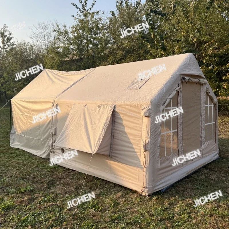 JCH 7.7 Square Meters Inflatable Tent Cold-proof and Antifreeze Thickened 600D Oxford Cloth Waterproof and Windproof with Canopy
JCH 7.7 Square Meters Inflatable Tent Cold-proof and Antifreeze Thickened 600D Oxford Cloth Waterproof and Windproof with Canopy