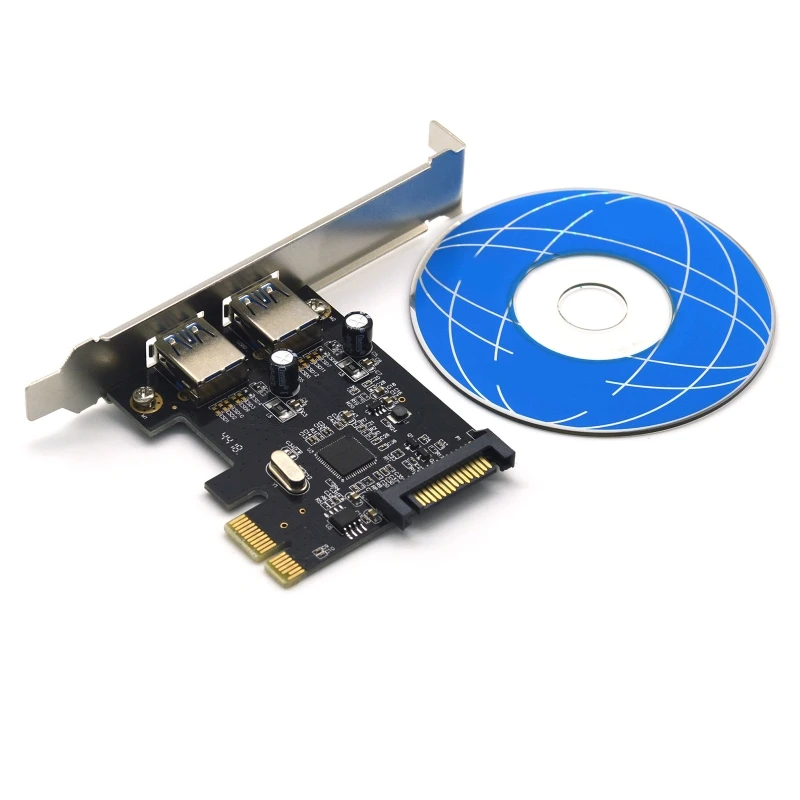 Плата расширения PCI-E-USB 3,0 Gen 1 с 2 портами PCI для Express USB, плата расширения, внутренний Реверсивный конвертер для настольного ПК H
Плата расширения PCI-E-USB 3,0 Gen 1 с 2 портами PCI для Express USB, плата расширения, внутренний Реверсивный конвертер для настольного ПК H