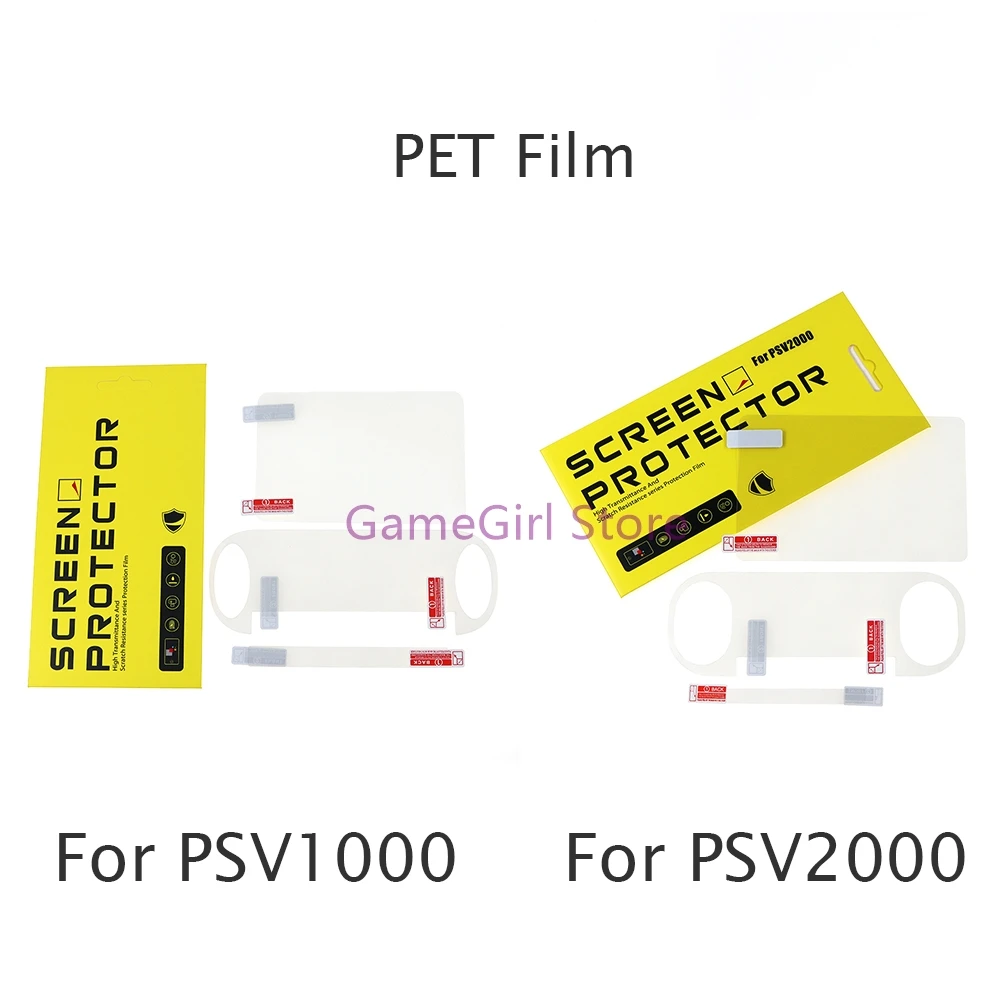30sets PET Film For PSV1000 Front Back Clear HD Screen Protector Protective Film For PSV2000