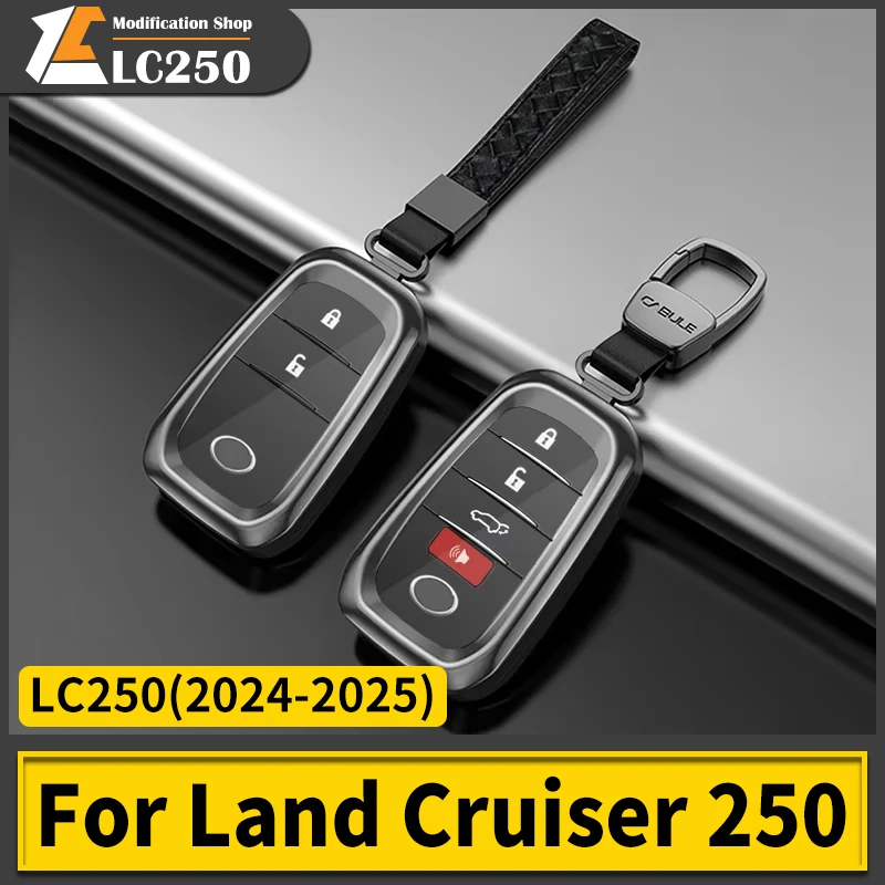 For Toyota Land Cruiser 250 2024 2025 Prado LC250 1958 First Edition FJ250 Metal Key Shell Leather Case,Upgraded Accessories
For Toyota Land Cruiser 250 2024 2025 Prado LC250 1958 First Edition FJ250 Metal Key Shell Leather Case,Upgraded Accessories