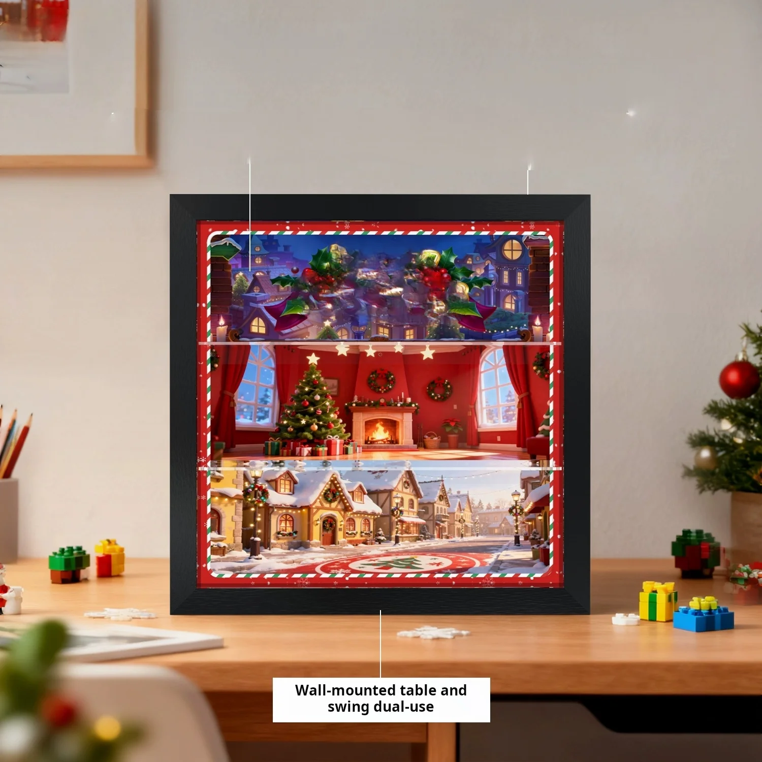 Perfect for LEGO 60475 City Christmas Advent Calendar, Transparent Dust-Proof Display Frame, Ideal Christmas Decoration Gift
Perfect for LEGO 60475 City Christmas Advent Calendar, Transparent Dust-Proof Display Frame, Ideal Christmas Decoration Gift