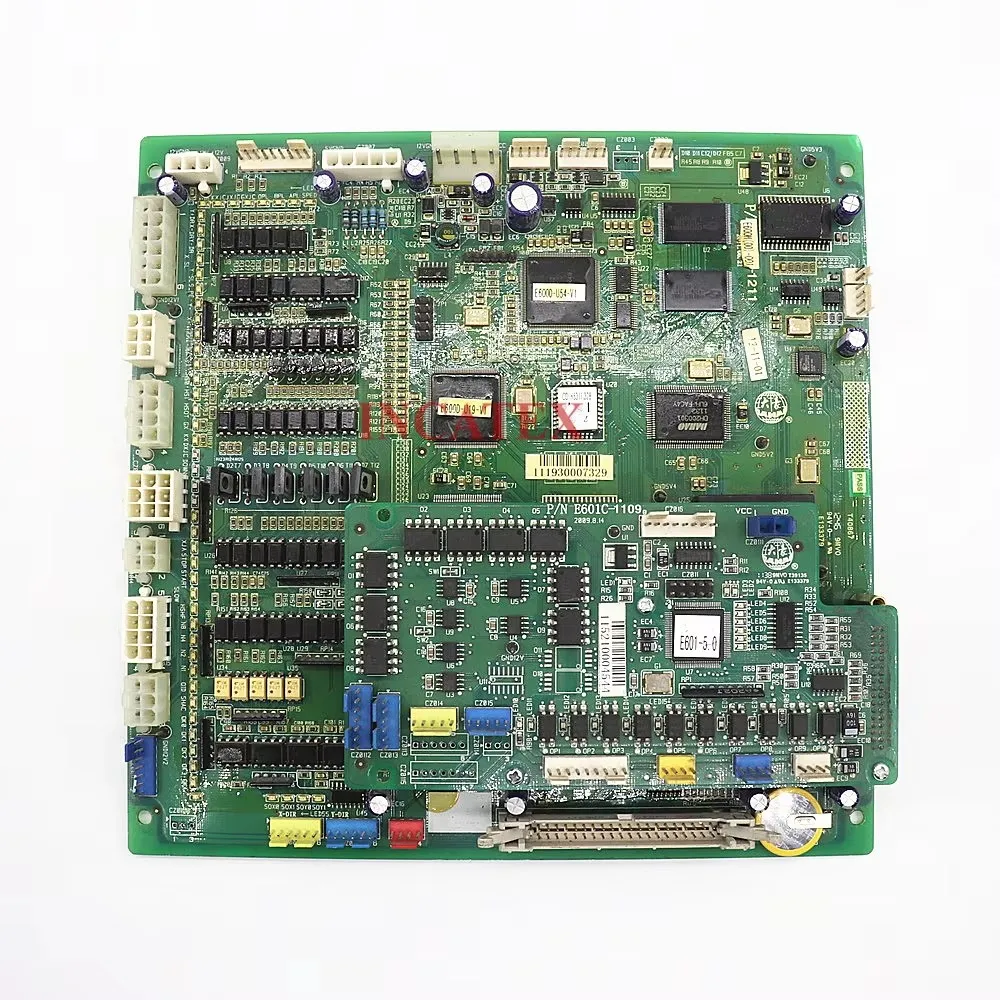 Оригинальная электронная материнская плата Dahao E600D с E601C для вышивальной машины Feiya ZGM Damei, в хорошем состоянии
Оригинальная электронная материнская плата Dahao E600D с E601C для вышивальной машины Feiya ZGM Damei, в хорошем состоянии