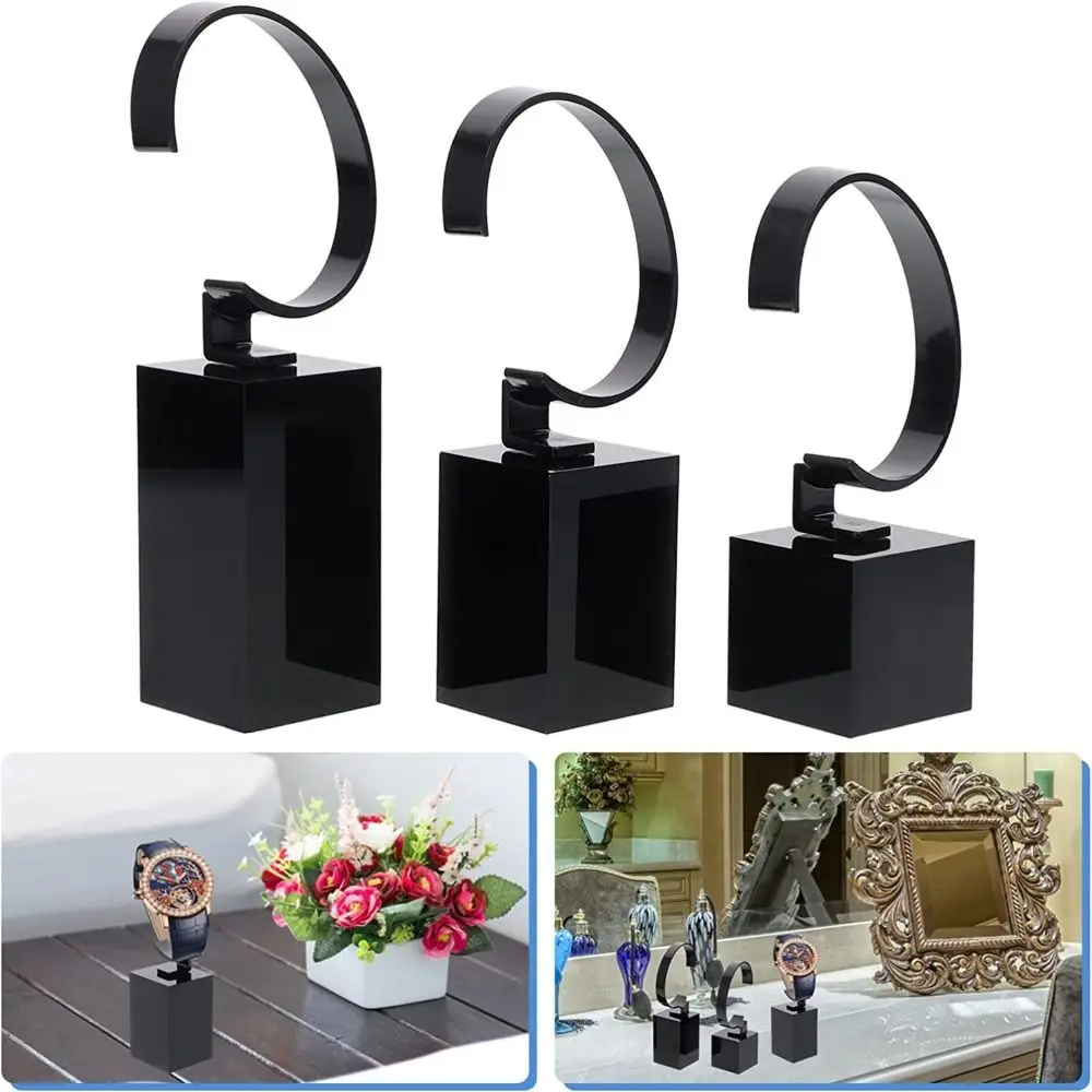 4/6/8cm Fashion Acrylic Watch Display Holder Lightweight Upscale Watch Organizer C-Shaped Jewelry Showcase Tool
4/6/8cm Fashion Acrylic Watch Display Holder Lightweight Upscale Watch Organizer C-Shaped Jewelry Showcase Tool