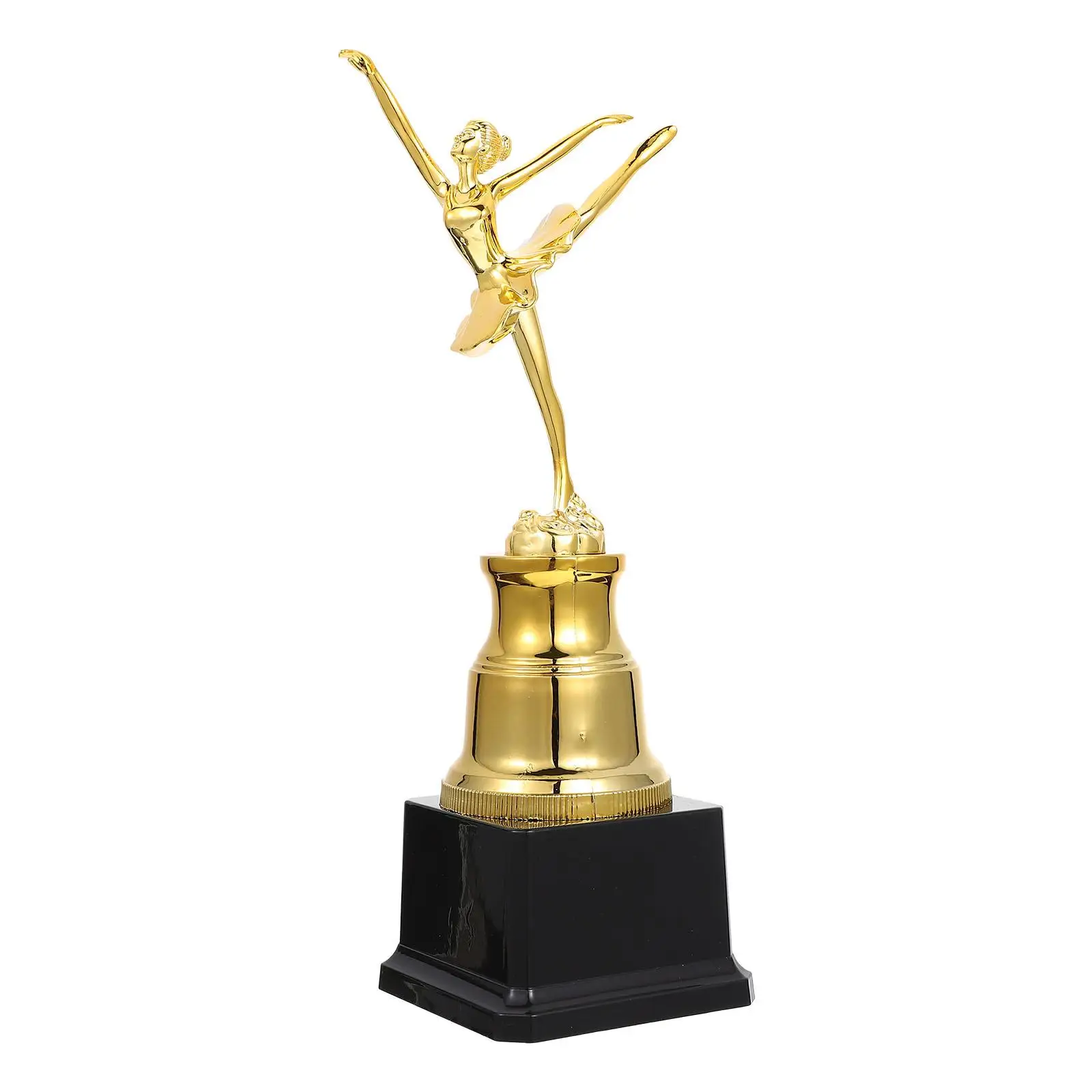 Memorial Ornaments Dance Trophy Award Model Decorative Modeling Plastic Golden Ballet Girl
Memorial Ornaments Dance Trophy Award Model Decorative Modeling Plastic Golden Ballet Girl