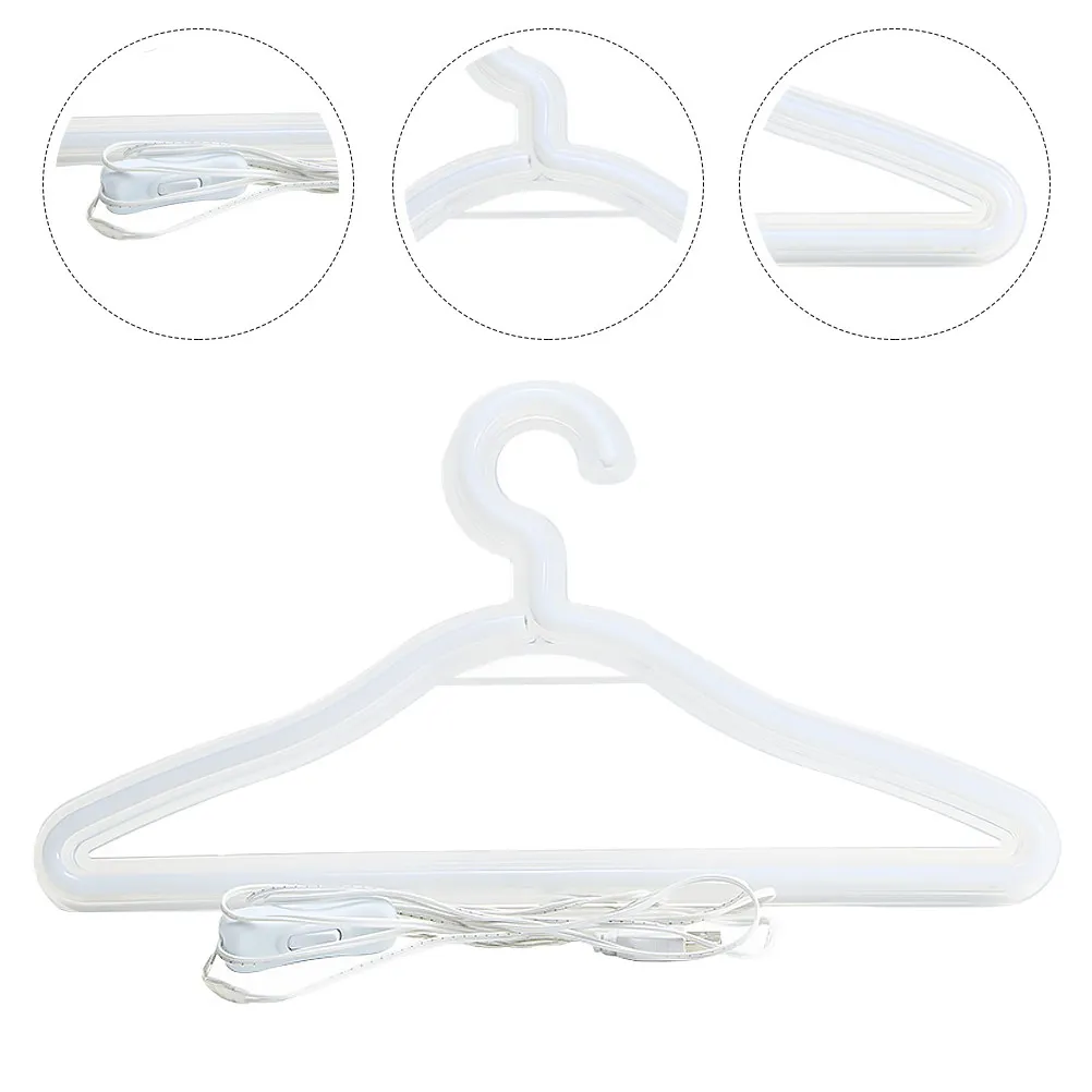LED Neon Light USB Powered Clothes Stand LED Lamp Decorative Romantic Wedding Birthday Party Hanger Light Practical Neon Sign
LED Neon Light USB Powered Clothes Stand LED Lamp Decorative Romantic Wedding Birthday Party Hanger Light Practical Neon Sign