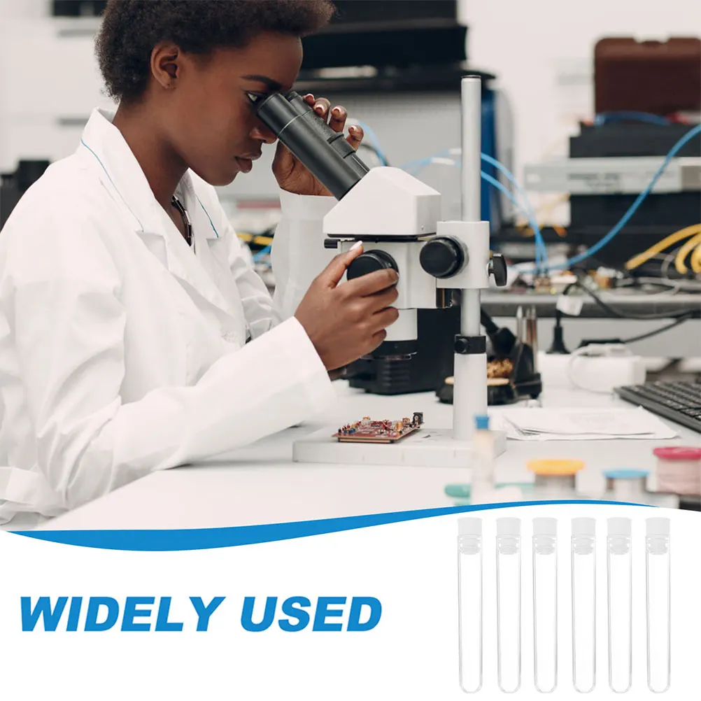 100 Pcs Plastic Test Tube Tubes for s Small with Caps Clear Storage Container Child
100 Pcs Plastic Test Tube Tubes for s Small with Caps Clear Storage Container Child