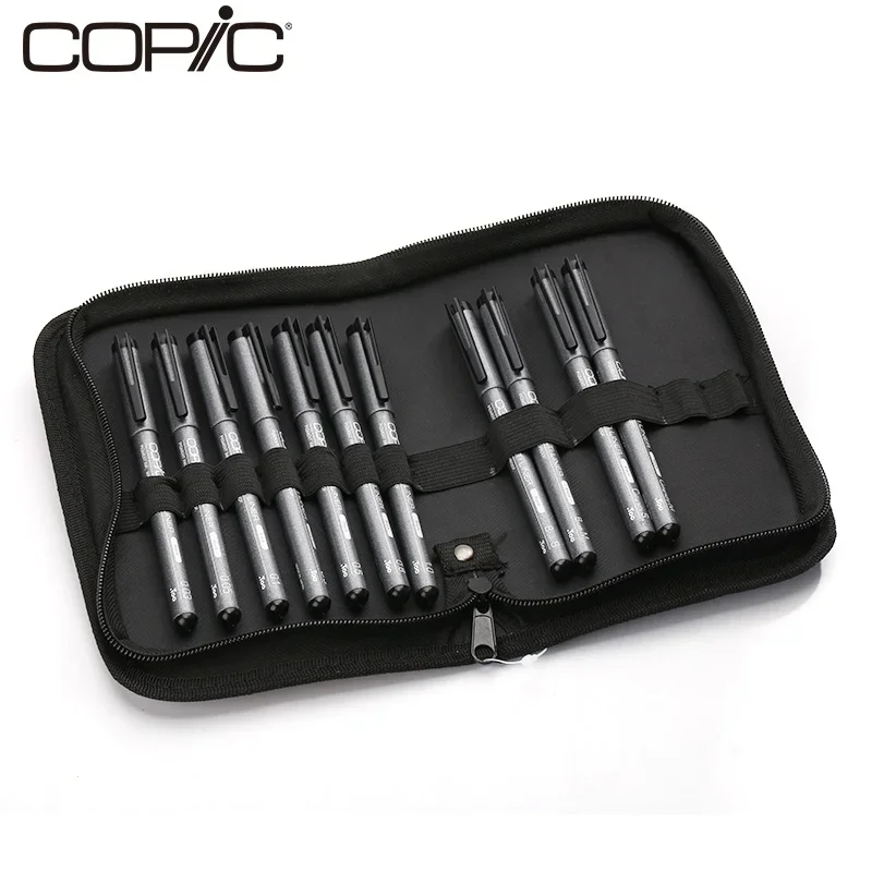 10PCS Japan Copic Waterproof Needle Pen Cold Gray Brown Black Color Drawing Pen Set
10PCS Japan Copic Waterproof Needle Pen Cold Gray Brown Black Color Drawing Pen Set