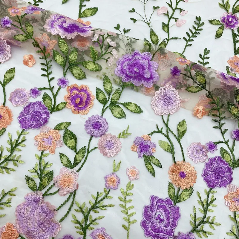 New Peony Mesh Embroidered Fabric Dress Fashion Apparel Sewing Fabric for Diy Material Wholesale Cloth
New Peony Mesh Embroidered Fabric Dress Fashion Apparel Sewing Fabric for Diy Material Wholesale Cloth