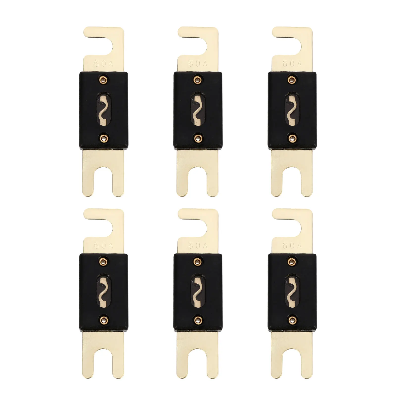 6pcs Inline Fuse Gold Plated Circuit Protection Car Audio Video System Fittings Insurance Chip Durability
6pcs Inline Fuse Gold Plated Circuit Protection Car Audio Video System Fittings Insurance Chip Durability