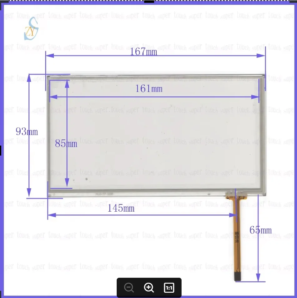ZhiYuSun compatible XB-M7020 167mm*93mm 7inch Touch Screen glass resistive USB touch panel 167*93 TOUCH SCREEN
ZhiYuSun compatible XB-M7020 167mm*93mm 7inch Touch Screen glass resistive USB touch panel 167*93 TOUCH SCREEN