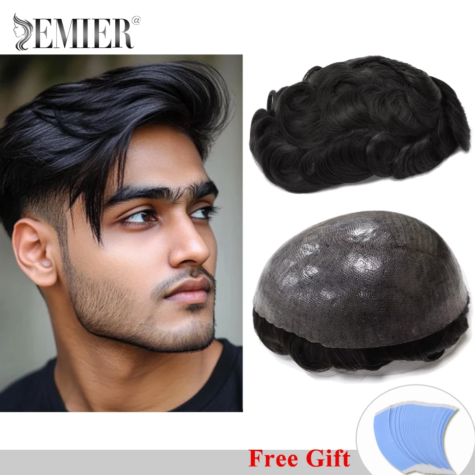 Men Toupee Full Pu 0.12-0.14cm ISKIN Injection Knots Straight Men Toupee Hairpiece Human Hair Wig For Men Indian Hair System
Men Toupee Full Pu 0.12-0.14cm ISKIN Injection Knots Straight Men Toupee Hairpiece Human Hair Wig For Men Indian Hair System
