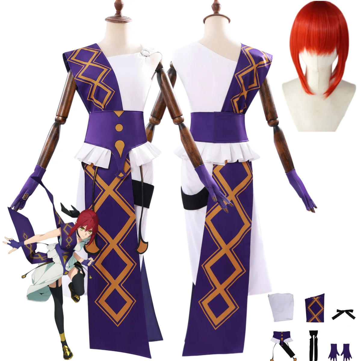 Game Fate/strange Fake Hippolyta Cosplay Costume Rider Purple Dress Combat Uniform Accessories Wig Woman Sexy Halloween Suit
Game Fate/strange Fake Hippolyta Cosplay Costume Rider Purple Dress Combat Uniform Accessories Wig Woman Sexy Halloween Suit