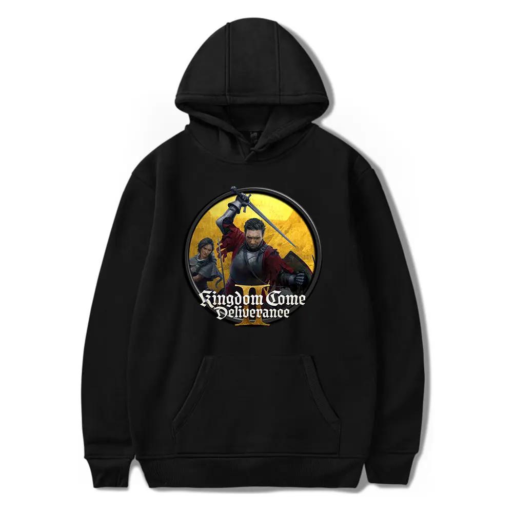 Hot Game Kingdom Come Deliverance II Hoodies Merch Women Men Fashion Casual Hooded Sweatshirts Streetwear Long Sleeve Pullover
Hot Game Kingdom Come Deliverance II Hoodies Merch Women Men Fashion Casual Hooded Sweatshirts Streetwear Long Sleeve Pullover