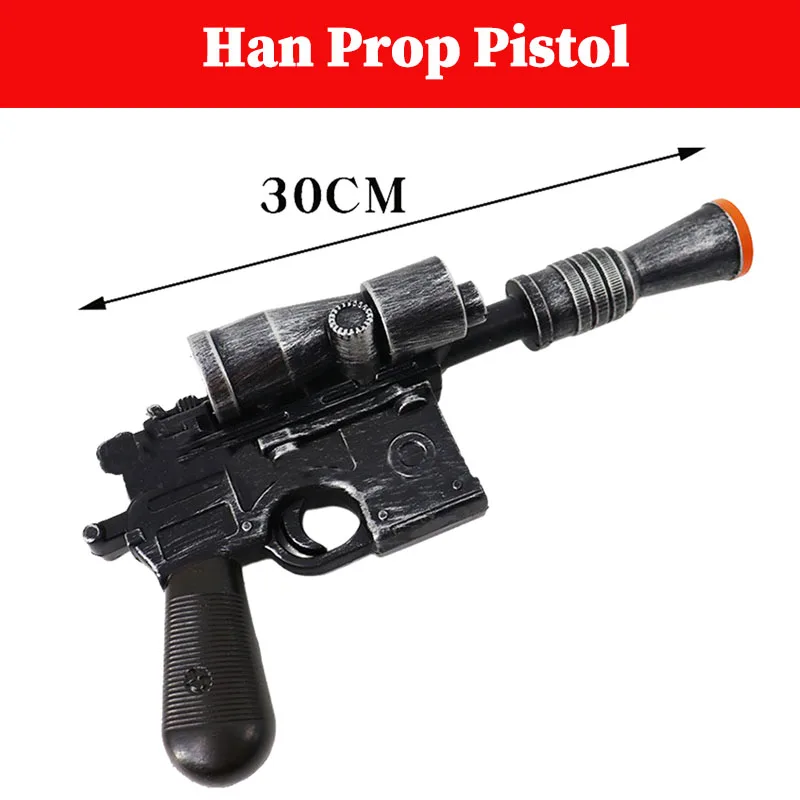 Han Prop Pistol Cosplay Solo Movie Space Battle Role Play Costume Accessories Men Disguise Hand Arms Halloween Party Suit Props
Han Prop Pistol Cosplay Solo Movie Space Battle Role Play Costume Accessories Men Disguise Hand Arms Halloween Party Suit Props
