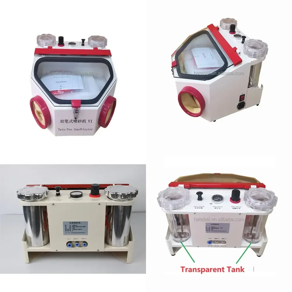 【2026】 Equipments Sandblaster Double Pen Recyclable Sandblasting Machine
【2026】 Equipments Sandblaster Double Pen Recyclable Sandblasting Machine