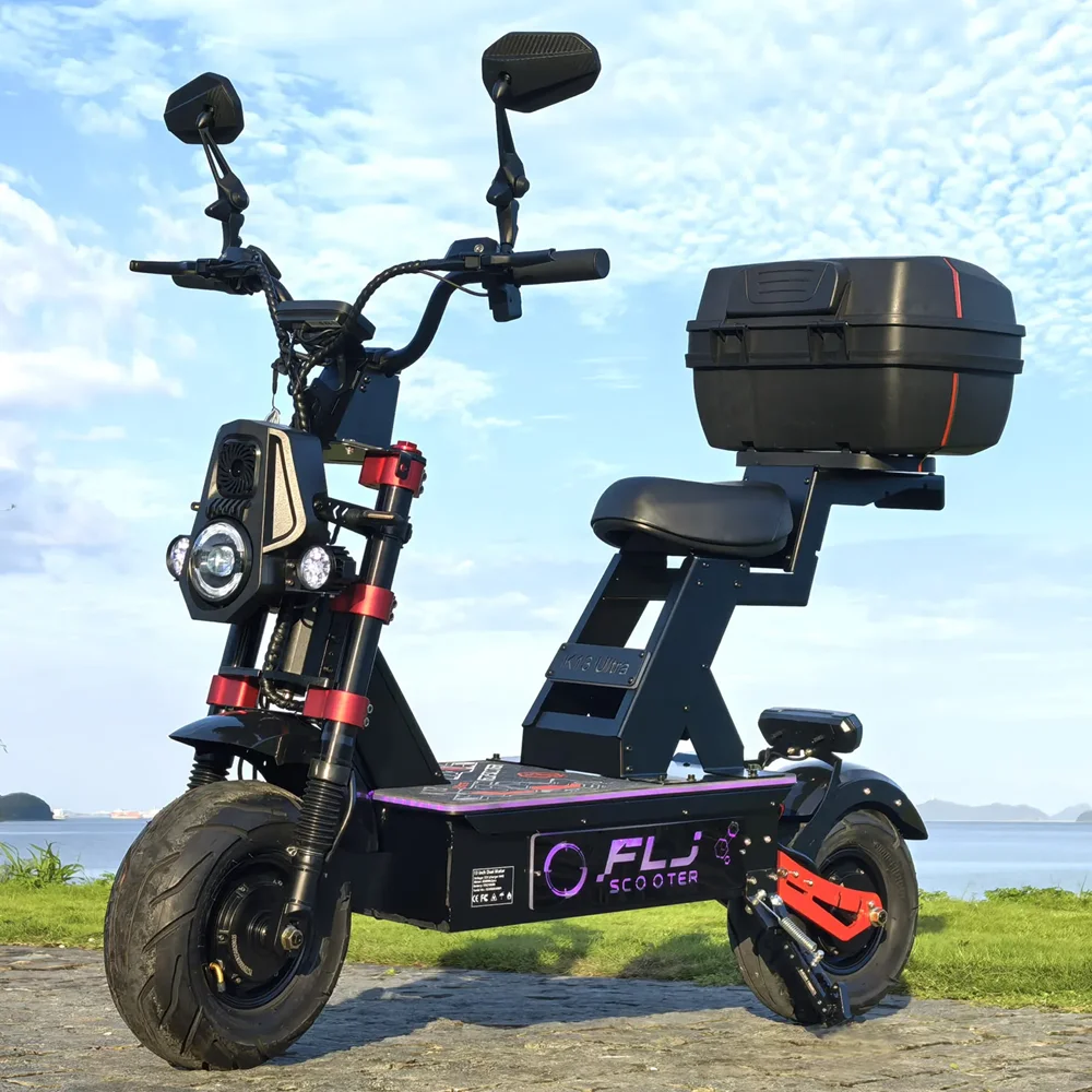 Latest K13 72V 12000W High Powerful Electric Scooter with APP/NFC Fast Speed 120km/h Fat Wheel E Scooters
Latest K13 72V 12000W High Powerful Electric Scooter with APP/NFC Fast Speed 120km/h Fat Wheel E Scooters