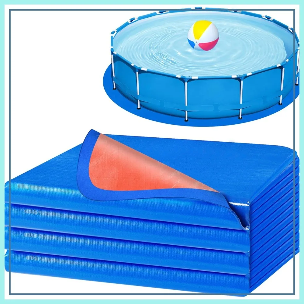 24 ft Round Pool Liner Pad for Above Ground Pools, Thickened Ground Cloth Mat, Puncture Protection, Extends Liner Life
24 ft Round Pool Liner Pad for Above Ground Pools, Thickened Ground Cloth Mat, Puncture Protection, Extends Liner Life