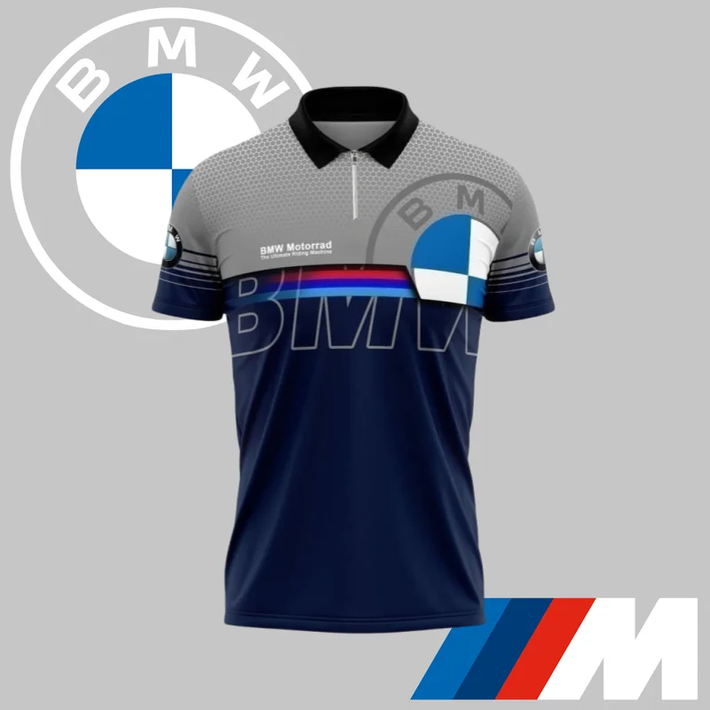 New BMW Summer Men's Quick-drying POLO Shirt T-shirt High Quality Luxury Sports and Leisure Zipper Polo Shirt Moto Short Sleeve
New BMW Summer Men's Quick-drying POLO Shirt T-shirt High Quality Luxury Sports and Leisure Zipper Polo Shirt Moto Short Sleeve