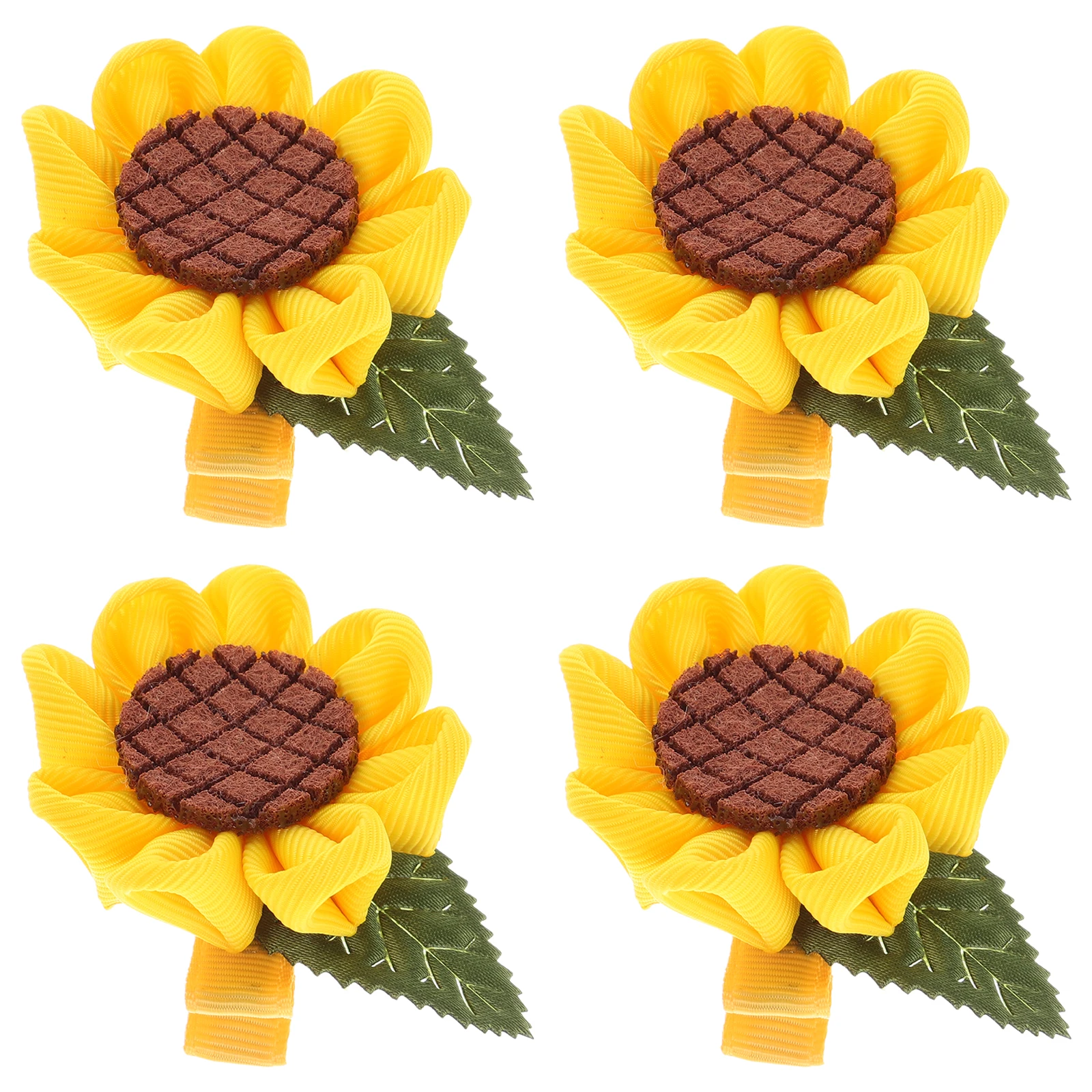 2 Pairs Sunflower Hair Clips Soft Polyester Women Hairpin Decorations Floral Accessories Versatile Occasions Easy
2 Pairs Sunflower Hair Clips Soft Polyester Women Hairpin Decorations Floral Accessories Versatile Occasions Easy